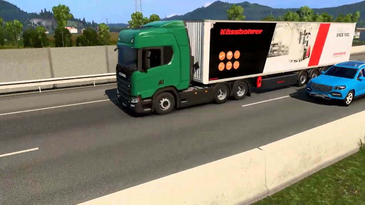 【60fps】No.G-125 豆の缶詰16トンを運ぶだけの動画「Euro Truck Simulator 2」