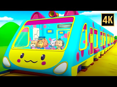 The Train Song, Vehicles for Kids and Kindergarten Rhymes