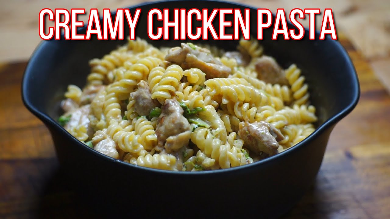How To Make Cheap and Easy Creamy Chicken Pasta at Home [Budget cooking]