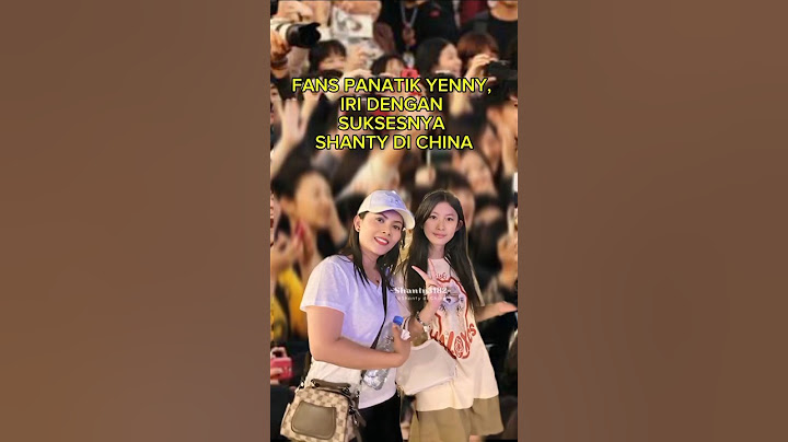 FANS FANATIK YENNY IRI DENGAN SUKSESNYA SHANTY DI CHINA #shantydichinaterbaru #kuliner #aylin#shorts
