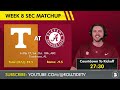 Alabama vs. Tennessee Live Streaming Scoreboard, Play-By-Play, Highlights | Week 8 SEC On ABC