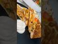 Elevate your chicken quesadilla with nacho cheese & spicy pico. #ytshort #humble #foodie #texmex