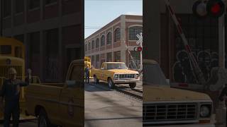 SNAFU Rails!!! #adventure #fordmotorcompany #railroadcrossing #railroading #yellow