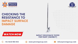 Impact Resistance Tester for Paint: Indirect, Model Name/Number: PIR-69 at  Rs 10000 in Faridabad
