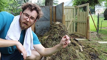 Why Compost Smells Like Manure \\ VLOG #17
