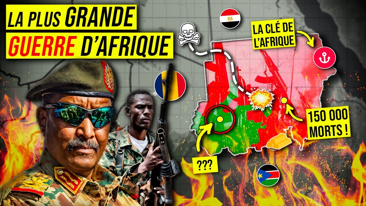 SOUDAN : la plus GRANDE guerre en Afrique !