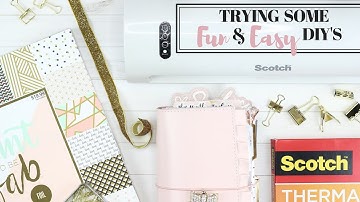 Trying Some EASY DIY