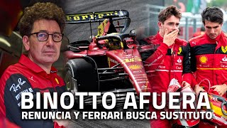 Binotto Renuncia Como Jefe De Ferrari El Trasfondo De La Historia Y El Fin De 28 Años De Relación
