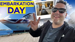 EMBARKATION DAY IN SOUTHAMPTON | P&O Arcadia Cruise Vlog