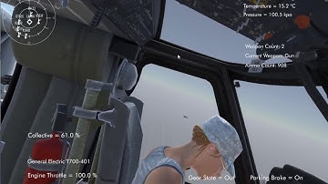 Silantro Unity3D Helicopter Simulator: Sikorsky SH-60 Full VR Combat Flight Test