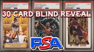 GREAT GRADES IN A 30 CARD PSA BLIND REVEAL by Timeless Productions 257 views 7 months ago 6 minutes, 9 seconds