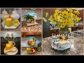 SUMMER KITCHEN REFRESH #summerdecor #kitchendecor #popofcolor