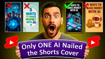 We Tested 5 AI Tools to Create YouTube Shorts Thumbnails – Only 1 Got It Right!