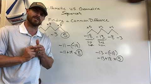 Finding a Common Difference in Arithmetic Sequences