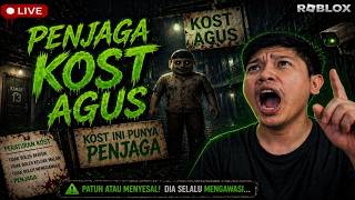 Live streaming gameplay menjadi penjaga kost agus #roblox #shorts #horror