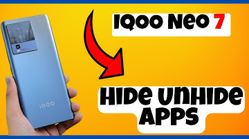 Hide Unhide Apps IQOO Neo 7 || How to hide and unhide apps || App Display privacy settings