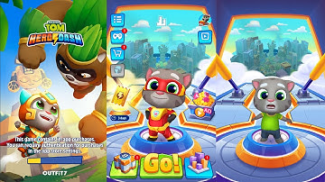 Talking Tom Hero Dash Gameplay Walkthrough Part 4 | Super Tom iOS, Android Games