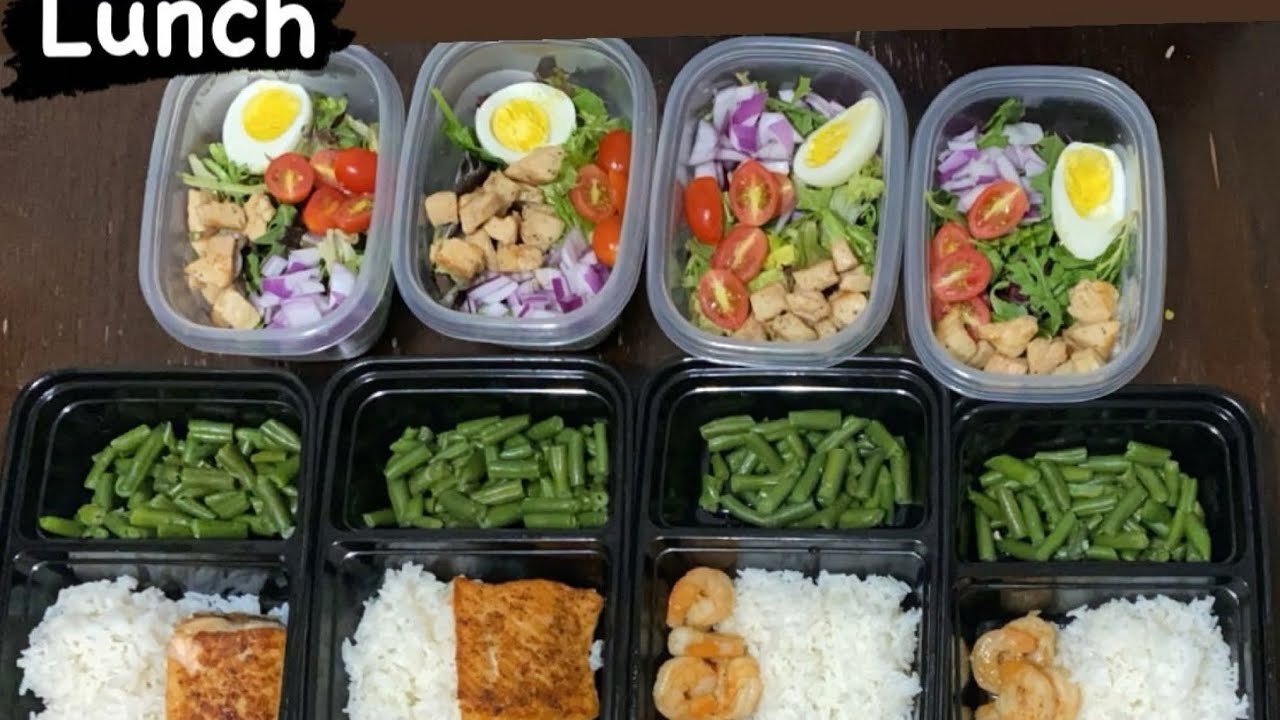 MEAL PREP weight loss - YouTube