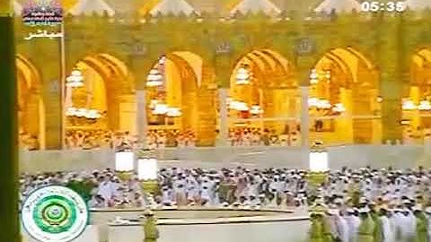 صلاة الفجر لعام 1428 تلاوة من سورة آل عمران للشيخ الشريم