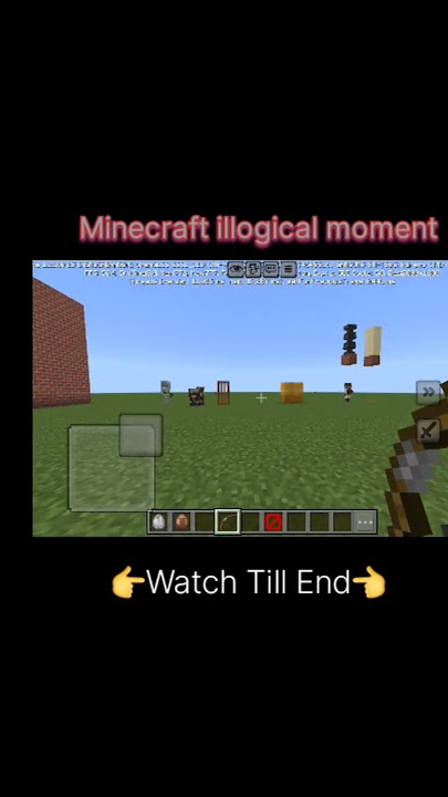 Minecraft Illogical Moments #shorts