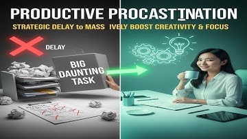 The Art of Productive Procrastination: Strategic Delay to MASSIVELY Boost Creativity & Focus