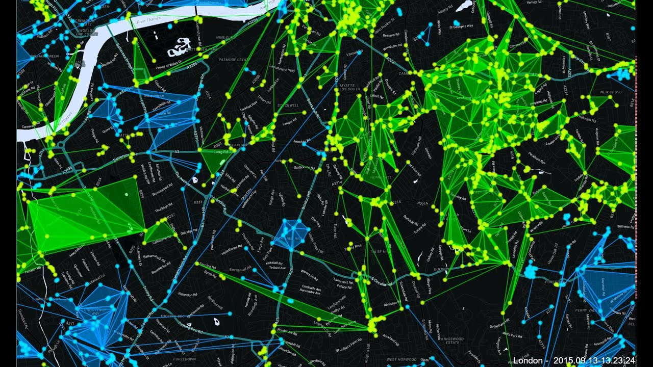 Ingress London 24hr time lapse   13 09 2015 - YouTube