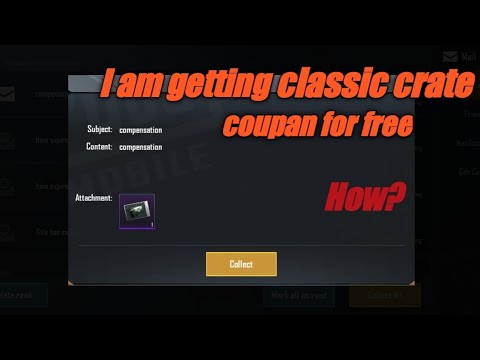 I got Free compensation classic crate coupan for free 😍…  HOW ? MUJHE TO YAHI LAGTA H !!!