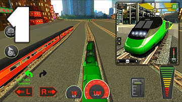 City Train Driver Simulator 2019 - Android Mobile Gameplay Walkthrough Part 1