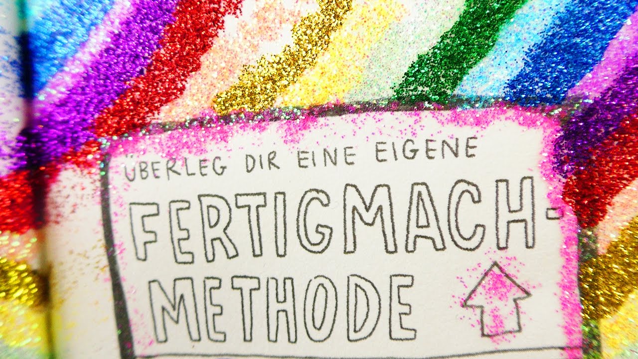 SUPER VIEL GLITZER | Mach dieses Buch fertig | NEUE Aufgabe von EUCH |  Regenbogen Glitzer Klebe - YouTube