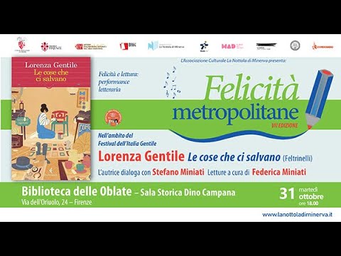 Le cose che ci salvano - Lorenza Gentile