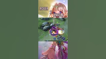 Roger Best Combo!! | Featuring Angela | MLBB GAMEPLAY | #shorts #mobilelegends #mlbb #roger