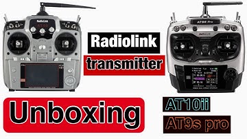 Radiolink transmitter AT9s pro unboxing
