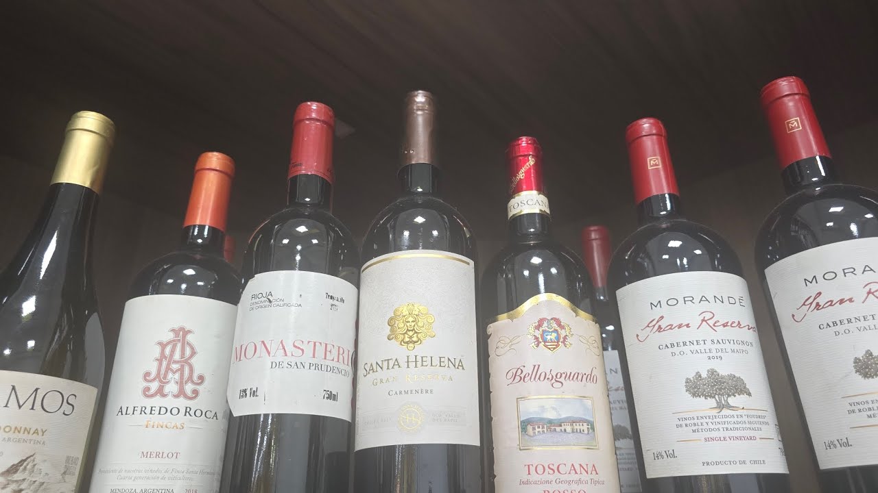 Comprar vinho 🍷 velho no supermercado de interior vale a pena 