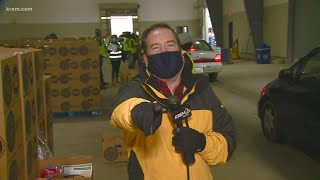 Tom's Turkey Drive aims to feed is underway at the Spokane County Fairgrounds