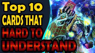 Top 10 Cards That Are Hard to Understand