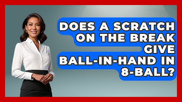 Does A Scratch On The Break Give Ball-in-hand In 8-ball? - Billiards Hustlers