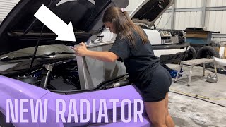 NEW RADIATOR for my CAMARO