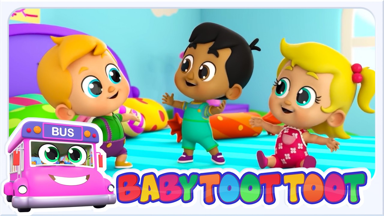 Cinco Bebezinhos 1 a 5 Números + Músicas Pré-escolares Para Crianças