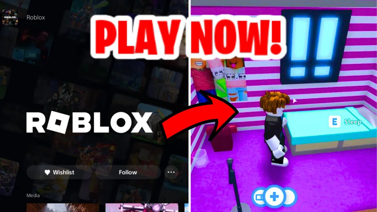 We Can Get Roblox Now : r/PS4