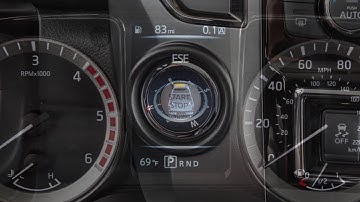 2017 NISSAN TITAN - Vehicle Information Display