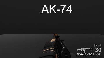 AK-74 | Viewmodel Animation
