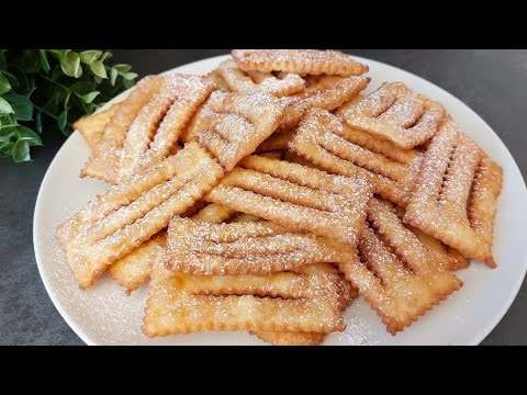 Only flour and 3 ingredients!! prepare this delicious recipe, WITHOUT EGGS, WITHOUT OVEN!!