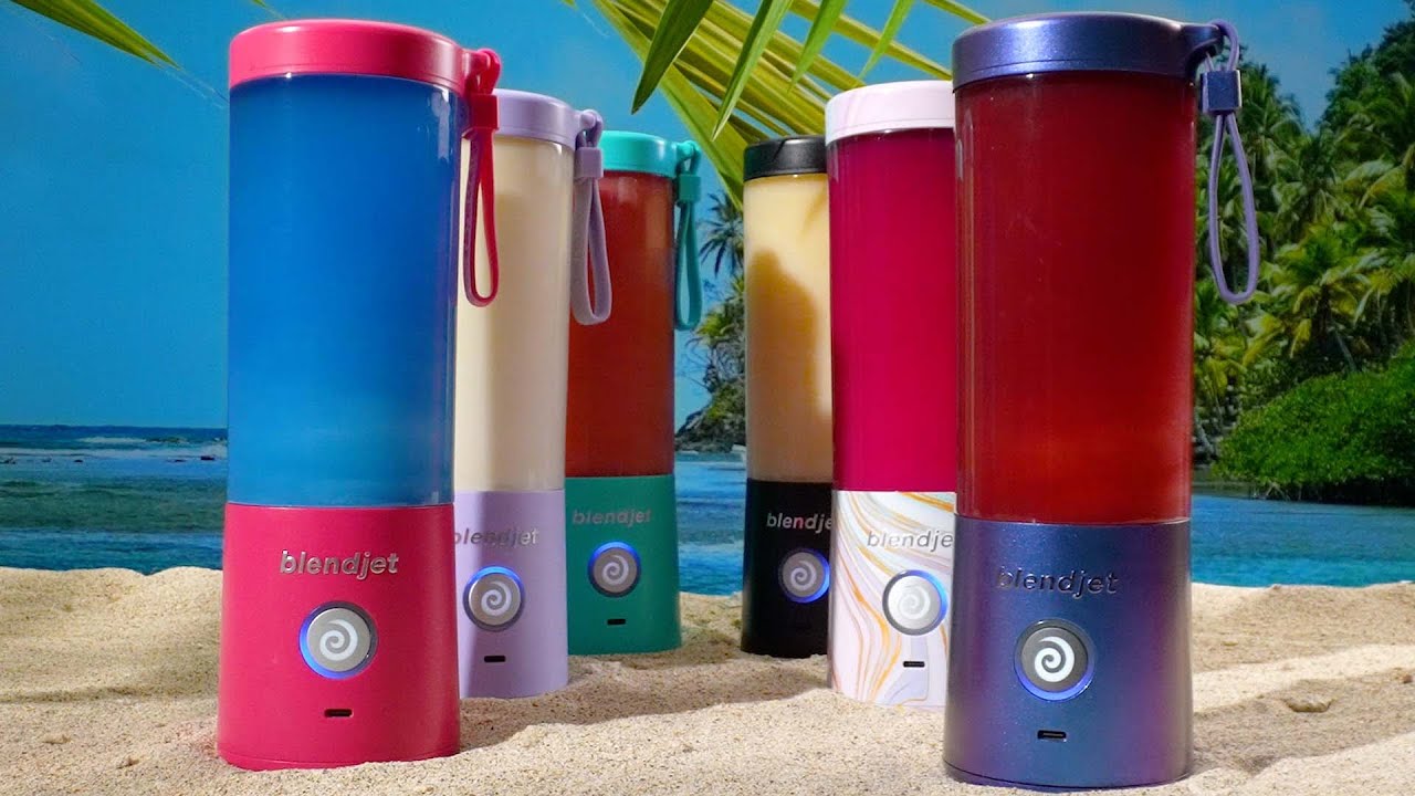 Keep Life Colorful with BlendJet 2 the Original Portable Blender