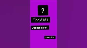 Optical illusion: Can you spot the odd number in this viral challenge? #shorts #maths #find
