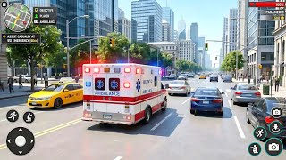 City Ambulance Rescue Driving Simulator - Save Lives Across the City - Android Gameplay screenshot 5