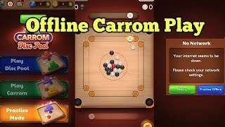 How to play offline carrom board / Carrom Disc Pool screenshot 2