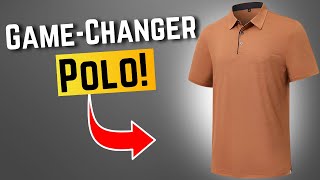 Men’s Quick-Dry Polo Shirt Review | Lightweight, Breathable & Perfect for Summer!