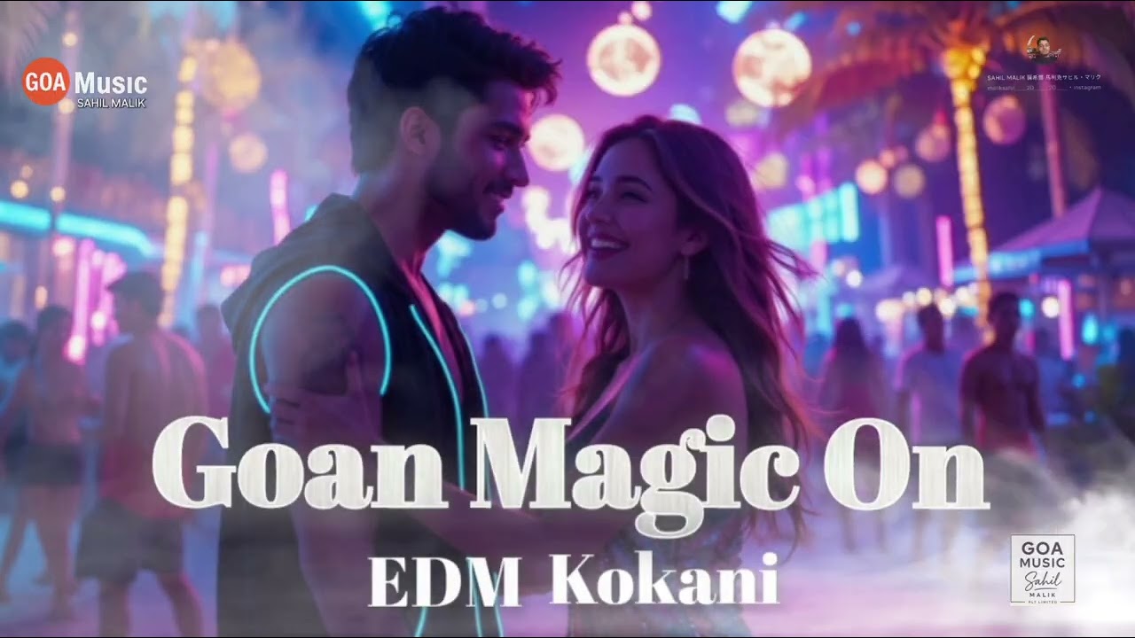 Goan Magic On | Конкани EDM танцевальная песня | Ночная вечеринка в стиле Гоан