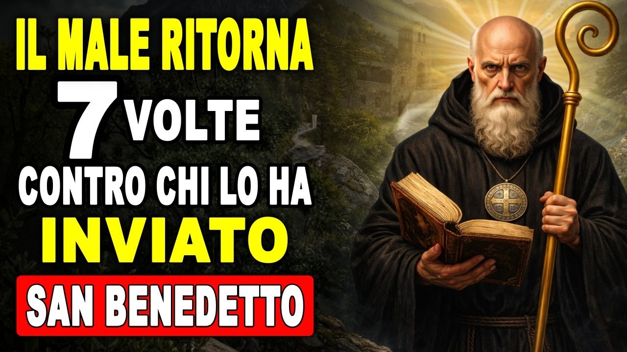 🔥 SAN BENEDETTO AGISCE ORA | OGNI MALVAGITÀ RITORNA SETTE VOLTE PIÙ FORTE CONTRO IL NEMICO