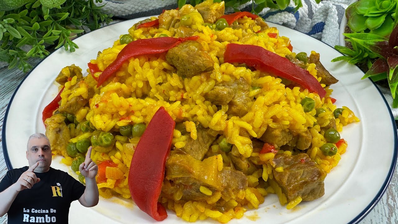 Te Encantará el Arroz con Carne después de conocer esta forma de Cocinarlo. 🤩Receta de Arroz